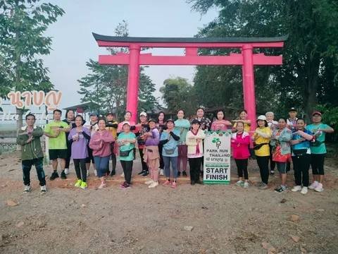 We Run Thailand สนามนาบุญ อำเภอบึงสามัคคี จังหวัดกำแพงเพชร