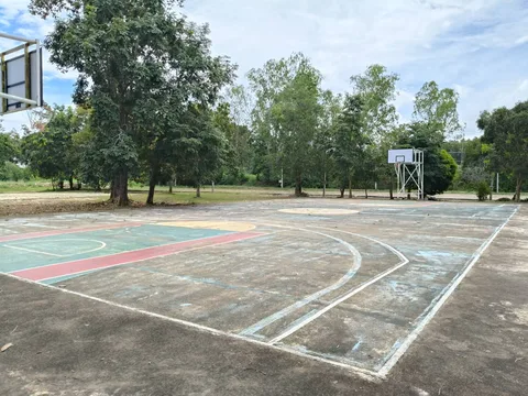 (สนามบาสเกตบอล)สนามกีฬากลางจังหวัดพะเยา ภาพที่ 1