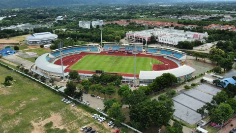 สนามกีฬากลางจังหวัดกาญจนบุรี (กลีบบัว) ภาพที่ 1