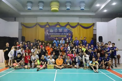 สนามแบดมินตันเทศบาลตำบลเวียงเชียงของ ภาพที่ 1