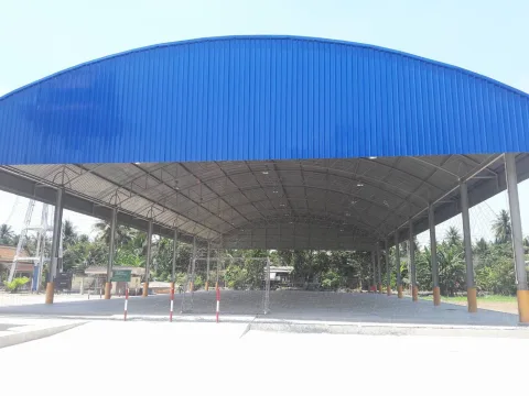 อาคารคลุมลานอเนกประสงค์วัดตะโหนดราย (แบบโดม) ภาพที่ 1