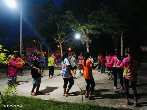 ลานกีฬา  อบต.ทำนบ หมู่ที่ 5 ตำบลทำนบ อำเภอสิงหนคร จังหวัดสงขลา ภาพที่ 1