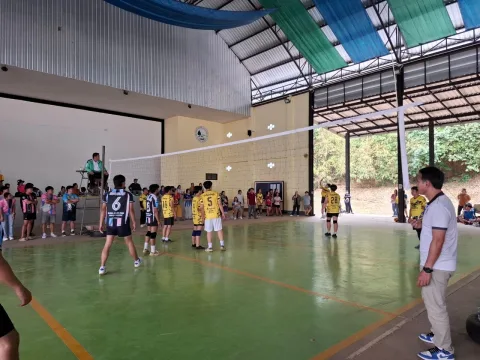 สนามกีฬาองค์การบริหารส่วนตำบลสะเนียน(สนามวอลเลย์บอล สนามตะกร้อ) ภาพที่ 1